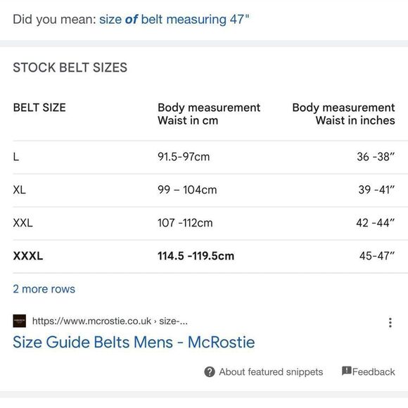 1964 Canvas Camo Belt 47”=3XL - Picture 6 of 6